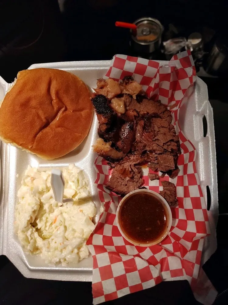 Brisket with Coleslaw