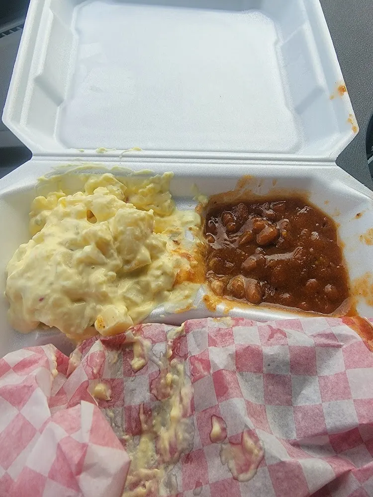 Potato Salad and Baked Beans